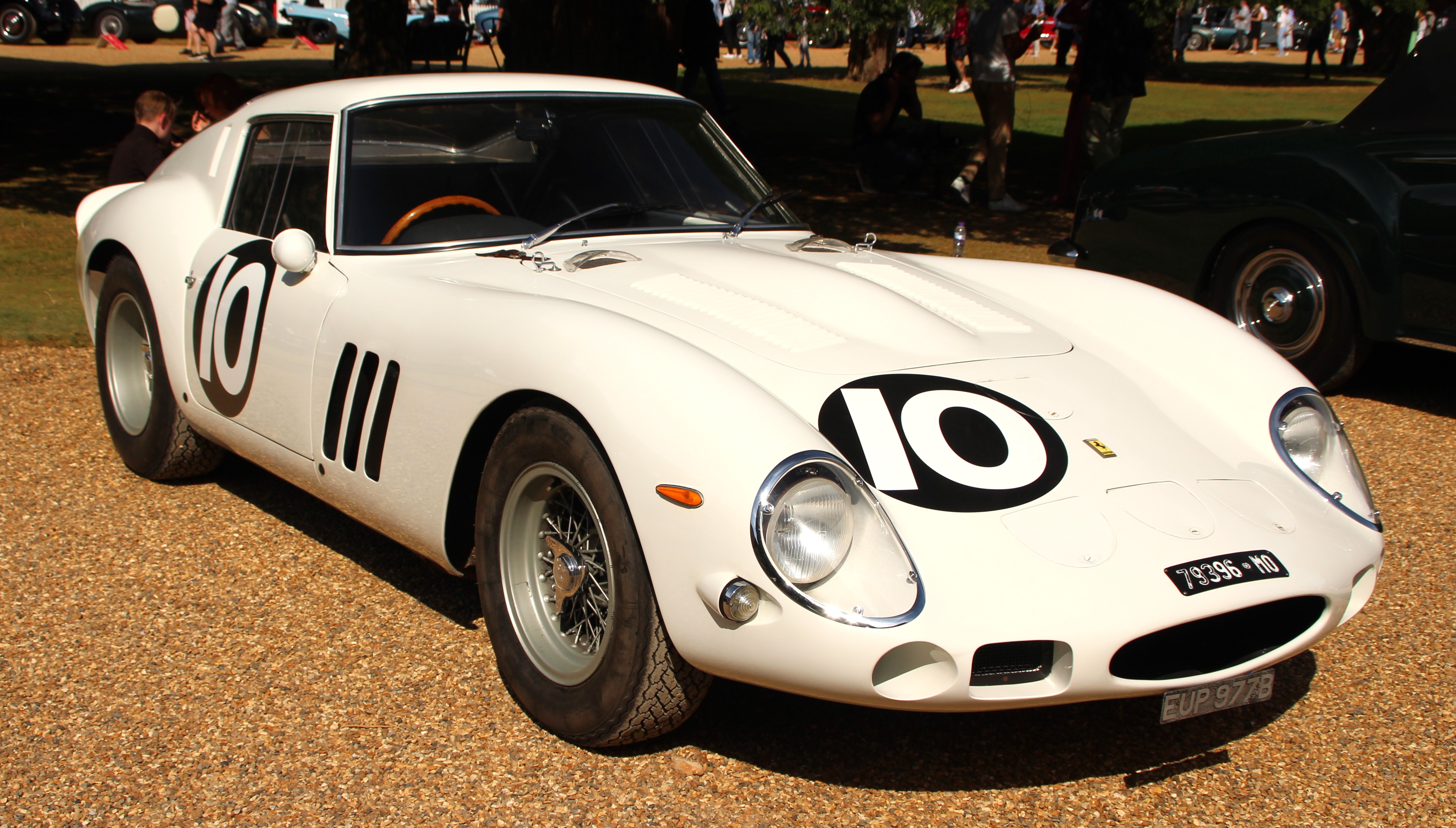 The Ferrari 250 GTO Bianco Speciale