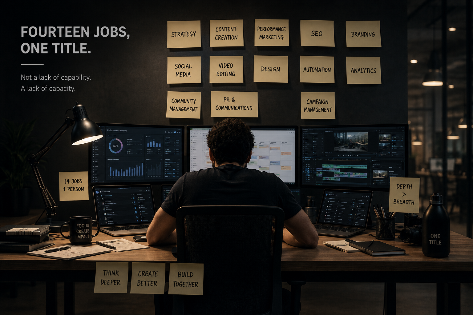 Marketing is not a single role anymore